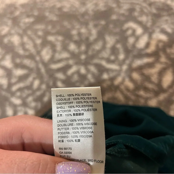 Free People Skirts Free People Vivienne Velvet Mini Skirt Size 2 - Picture 11 of 11